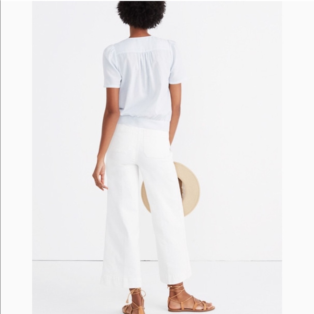 {Madewell} Side Tie Wrap Top - Picture 8 of 8